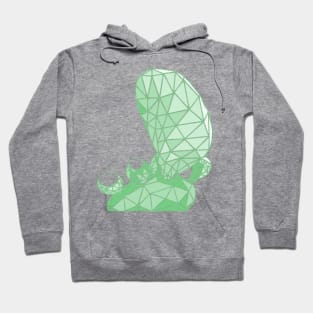 Geometric Prickly Pear Cactus II Hoodie